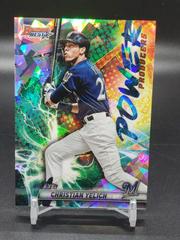 Christian Yelich [Atomic Refractor] Baseball Cards 2019 Bowman's Best Power Producers Prices