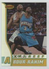 Shareef Abdur-Rahim [Refractor] Basketball Cards 1996 Bowman's Best Rookie Prices