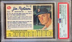 Jim Pagliaroni [Perforated Hand Cut] #63 Baseball Cards 1962 Post Canadian Prices