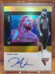 Jimmy Uso [Gold] Wrestling Cards 2022 Panini Chronicles WWE Flux Autographs Prices