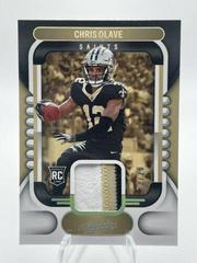 Chris Olave [Silver] Football Cards 2022 Panini Absolute Rookie Materials Prices