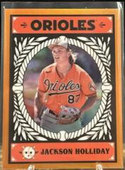 Jackson Holliday [Orange] Baseball Cards 2023 Bowman Chrome Ascensions Prices