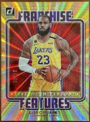 LeBron James [Red Laser] #14 Basketball Cards 2020 Donruss Franchise Features Prices