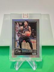 Derrick Rose #6 Basketball Cards 2020 Panini One and One Prices