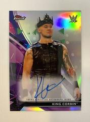 King Corbin Wrestling Cards 2021 Topps Finest WWE Roster Autographs Prices