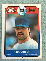 Kirk Gibson #2 Baseball Cards 1989 Cap'N Crunch Prices