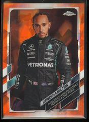 Lewis Hamilton [Sapphire Orange] #1 Racing Cards 2021 Topps Chrome Formula 1 Prices