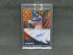 Yordan Alvarez [Orange] #TEK-YA Baseball Cards 2022 Topps Clearly Authentic Tek Autographs Prices