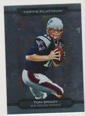 Tom Brady #19 Football Cards 2010 Topps Platinum Prices