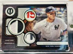 Aaron Judge [Black] Baseball Cards 2024 Topps Tribute Triple Relic Prices
