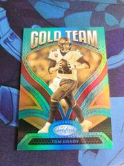 Tom Brady [Teal] #GT-12 Football Cards 2022 Panini Certified Gold Team Prices