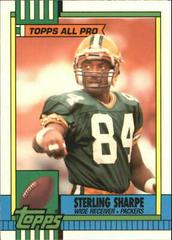 Sterling Sharpe Football Cards 1990 Topps Tiffany Prices