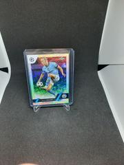 Erling Haaland [Toppsfractor] #99 Soccer Cards 2022 Topps Chrome UEFA Club Competitions Prices