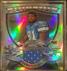 Calvin Johnson [Jersey Refractor] #BSRR-CJ Football Cards 2007 Bowman Sterling Prices