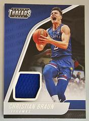 Christian Braun Basketball Cards 2022 Panini Chronicles Draft Picks Threads Rookie Memorabilia Prices