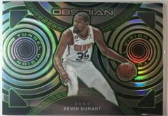 Kevin Durant [Green] #13 Basketball Cards 2022 Panini Obsidian Tunnel Vision Prices
