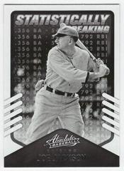 Joe Jackson #SS-1 Baseball Cards 2022 Panini Absolute Statistically Speaking Prices