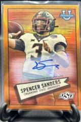 Spencer Sanders [Autograph Orange] #52BF-15 Football Cards 2022 Bowman Chrome University 1952 Prices