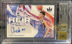 Chet Holmgren [Violet] #HA-CH Basketball Cards 2022 Panini Court Kings Heir Apparent Prices