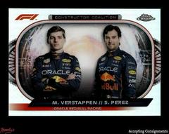 Max Verstappen, Sergio Perez #CC-RBR Racing Cards 2022 Topps Chrome Formula 1 Constructors Coalition Prices
