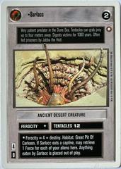 Sarlacc Star Wars CCG Second Anthology Prices
