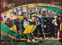 Aaron Rodgers [Green Prizm] #20 Football Cards 2019 Panini Select Snapshots Prices