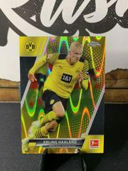 Erling Haaland [Gold Refractor] Soccer Cards 2021 Topps Chrome Bundesliga Prices