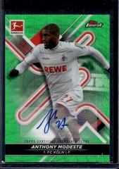 Anthony Modeste [Green Wave] #BCA-AM Soccer Cards 2021 Topps Finest Bundesliga Autographs Prices