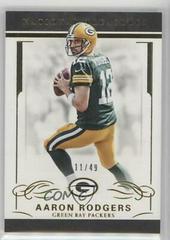 Aaron Rodgers [Gold] #36 Football Cards 2016 Panini National Treasures Prices