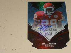 Jamaal Charles [Autograph Rainbow Die Cut] Football Cards 2008 Upper Deck Icons Prices