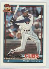 Andre Dawson #640 Baseball Cards 1991 Topps Tiffany Prices