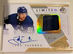 John Tavares [Autograph Patch Limited] #80 Hockey Cards 2018 SP Authentic Prices