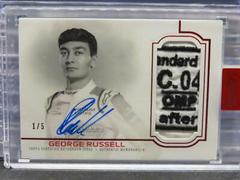 George Russell [Red] #DAP-IVGR Racing Cards 2020 Topps Dynasty Formula 1 Autograph Patch Prices