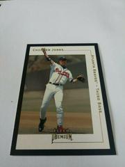 Chipper Jones Baseball Cards 2001 Fleer Premium Prices