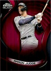 Aaron Judge [Magenta] #56 Baseball Cards 2022 Topps Chrome Black Prices