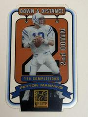 Peyton Manning [2nd Down Die Cut] #DD-4D2 Football Cards 2000 Panini Donruss Elite Down and Distance Prices