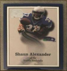 Shaun Alexander Football Cards 2000 Fleer Greats of the Game Prices