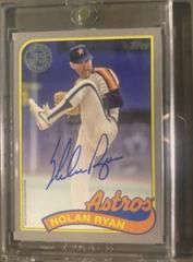 Nolan Ryan [Platinum] #89BA-NR Baseball Cards 2024 Topps 1989 Autograph Prices