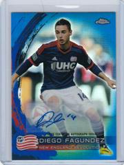 Diego Fagundez [Refractor] #48 Soccer Cards 2014 Topps Chrome MLS Prices