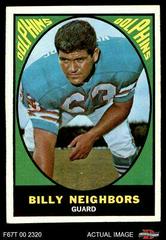 Billy Neighbors #84 Football Cards 1967 Topps Prices