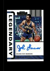 John Lucas #LC-JLC Basketball Cards 2022 Panini Contenders Legendary Autographs Prices