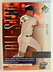 Cal Ripken Jr. #173 Baseball Cards 2004 SP Authentic Prices