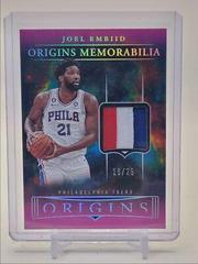 Joel Embiid [Pink] #8 Basketball Cards 2023 Panini Origins Memorabilia Prices