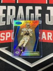 Aaron Rodgers [Mirror Blue] #GT-AR Football Cards 2017 Panini Certified Gold Team Prices