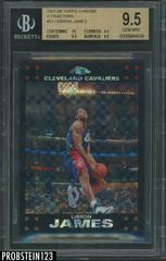 LeBron James [Xfractor] Basketball Cards 2007 Topps Chrome Prices