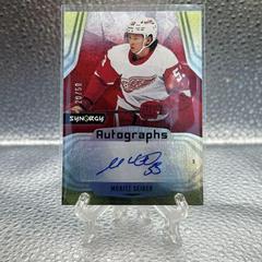 Moritz Seider [Red] Hockey Cards 2021 Upper Deck Synergy Autograph Rookies Prices