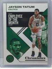 Jayson Tatum [Green] #4 Basketball Cards 2019 Panini Chronicles Prices