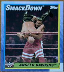 Angelo Dawkins [Rainbow Foil] #47 Wrestling Cards 2021 Topps Heritage WWE Prices