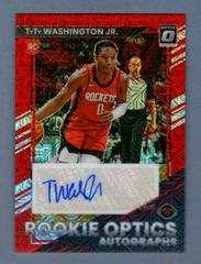 TyTy Washington Jr. [Choice] #ROA-TYW Basketball Cards 2022 Panini Donruss Optic Rookie Autographs Prices