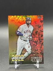 Yordan Alvarez [Gold] #22GH-2 Baseball Cards 2023 Topps 2022 Greatest Hits Prices